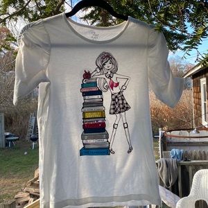 1989 Place Shirt size 14 ,fun, colorful graphics super soft comfy cotton